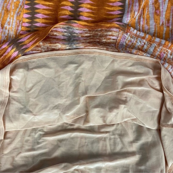 NWT Plenty by Tracy Reece Linen Dress Anthropologie V Neck Cap Sleeve Bohemian 4 - Picture 10 of 14